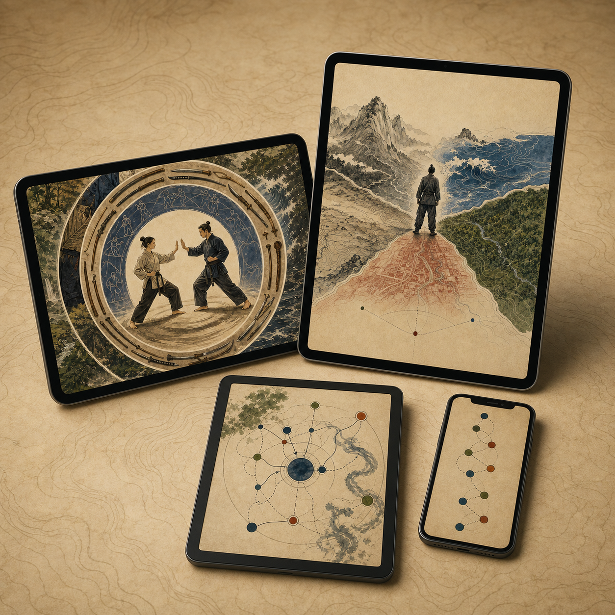 The Martial Arts Ecology Code digital product collection