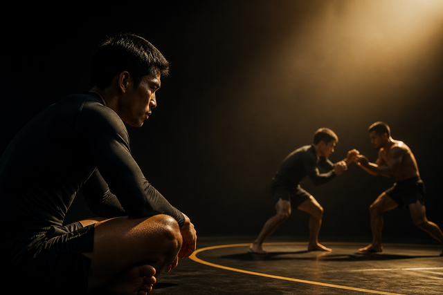 How to stay composed before a fight
