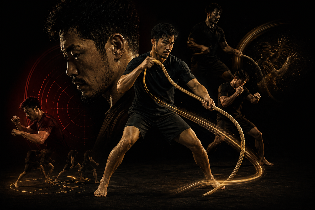 Rope Flow for Fighters: How a Rope Rebuilds Timing, Footwork, and Fight IQ