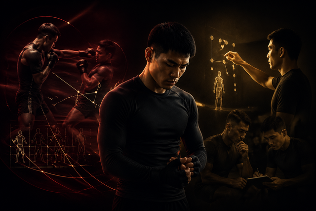 What makes a fighter hard to read?
