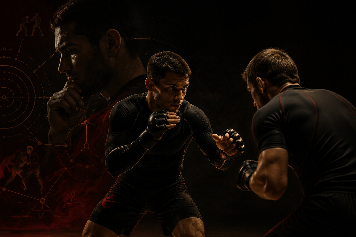 How calm fighters spot openings sooner