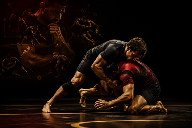Wrestling pressure and mat returns